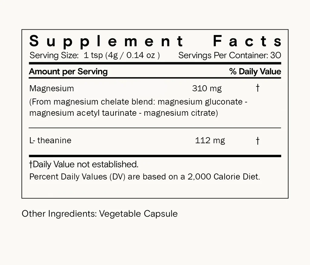 Magic Magnesium - Relaxation, Brain Health & Rest