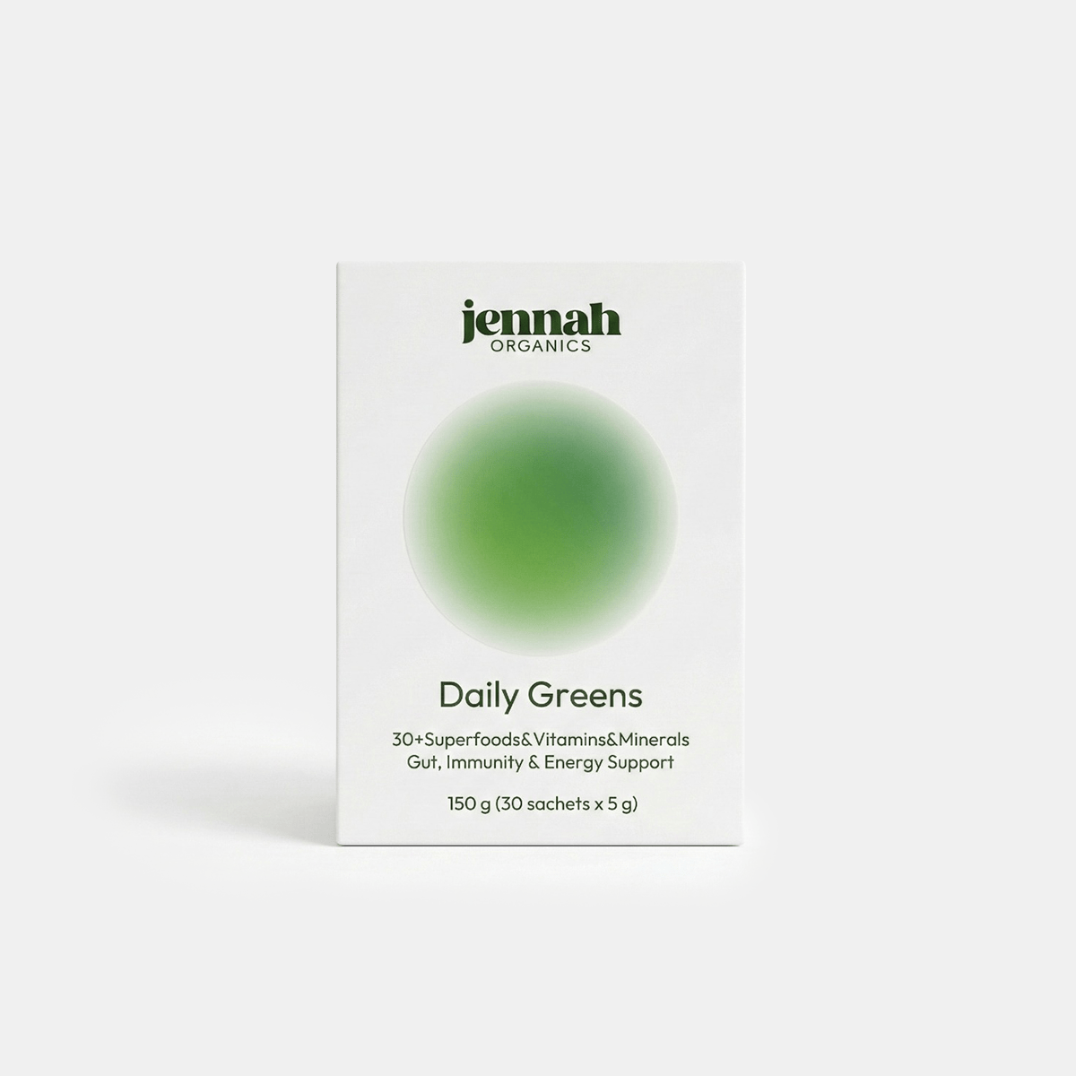Daily Greens – Plant-Based Supergreens Powder (30 sticks)