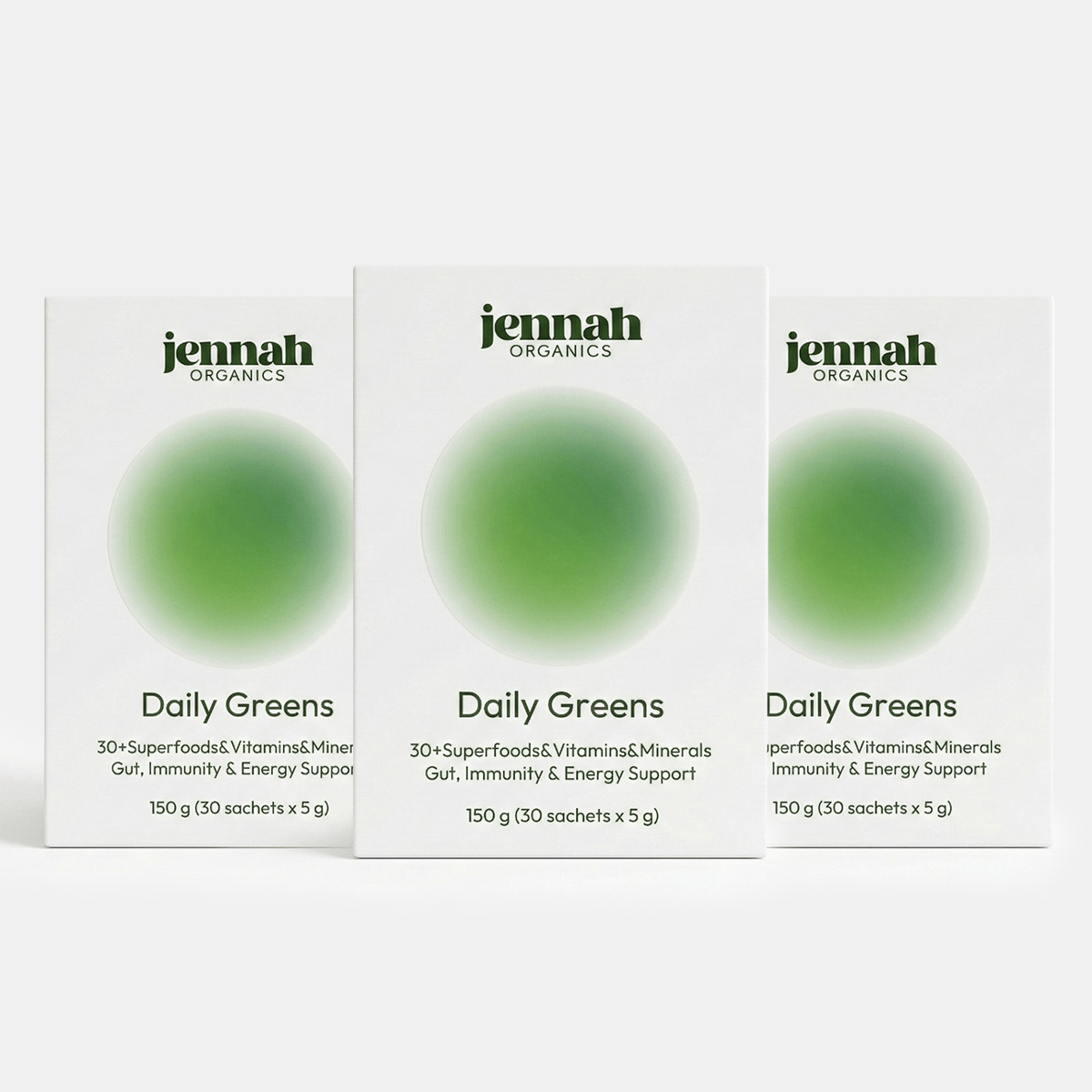 Daily Greens – Plant-Based Supergreens Powder (30 sticks)