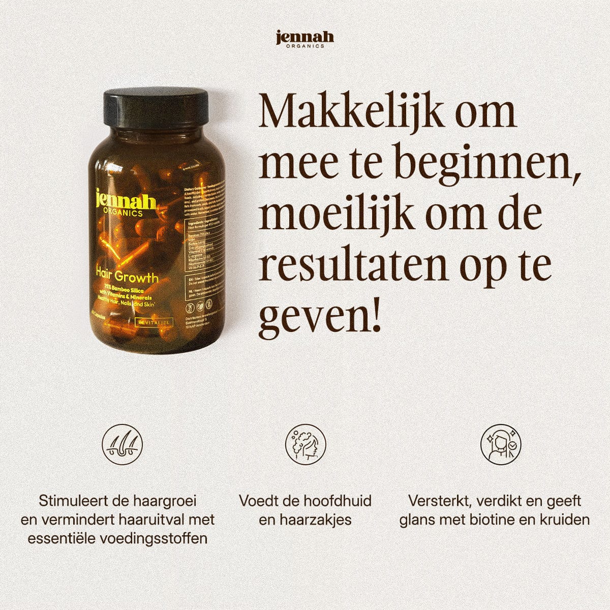 Crescita dei Capelli - Per Capelli Più Lunghi e Unghie Più Forti 