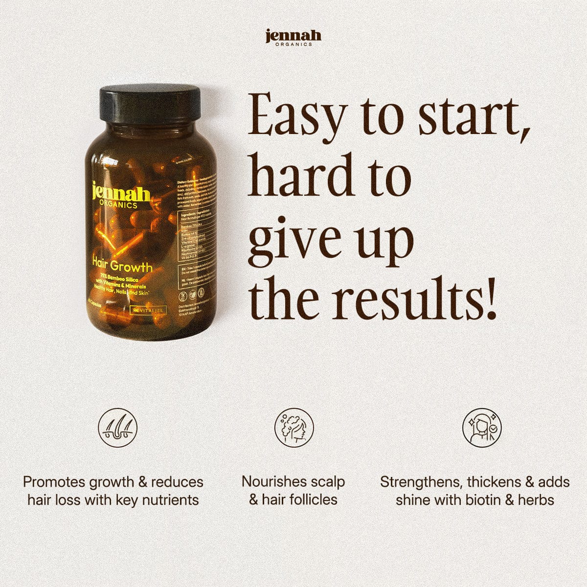 Hair Growth - For Longer Hair and Stronger Nails