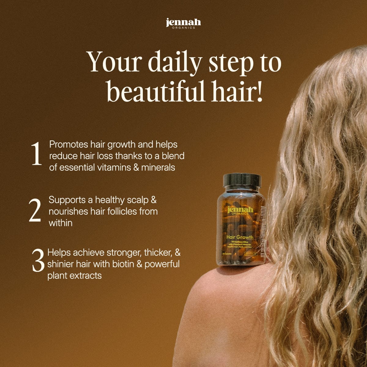 Hair Growth - For Longer Hair and Stronger Nails